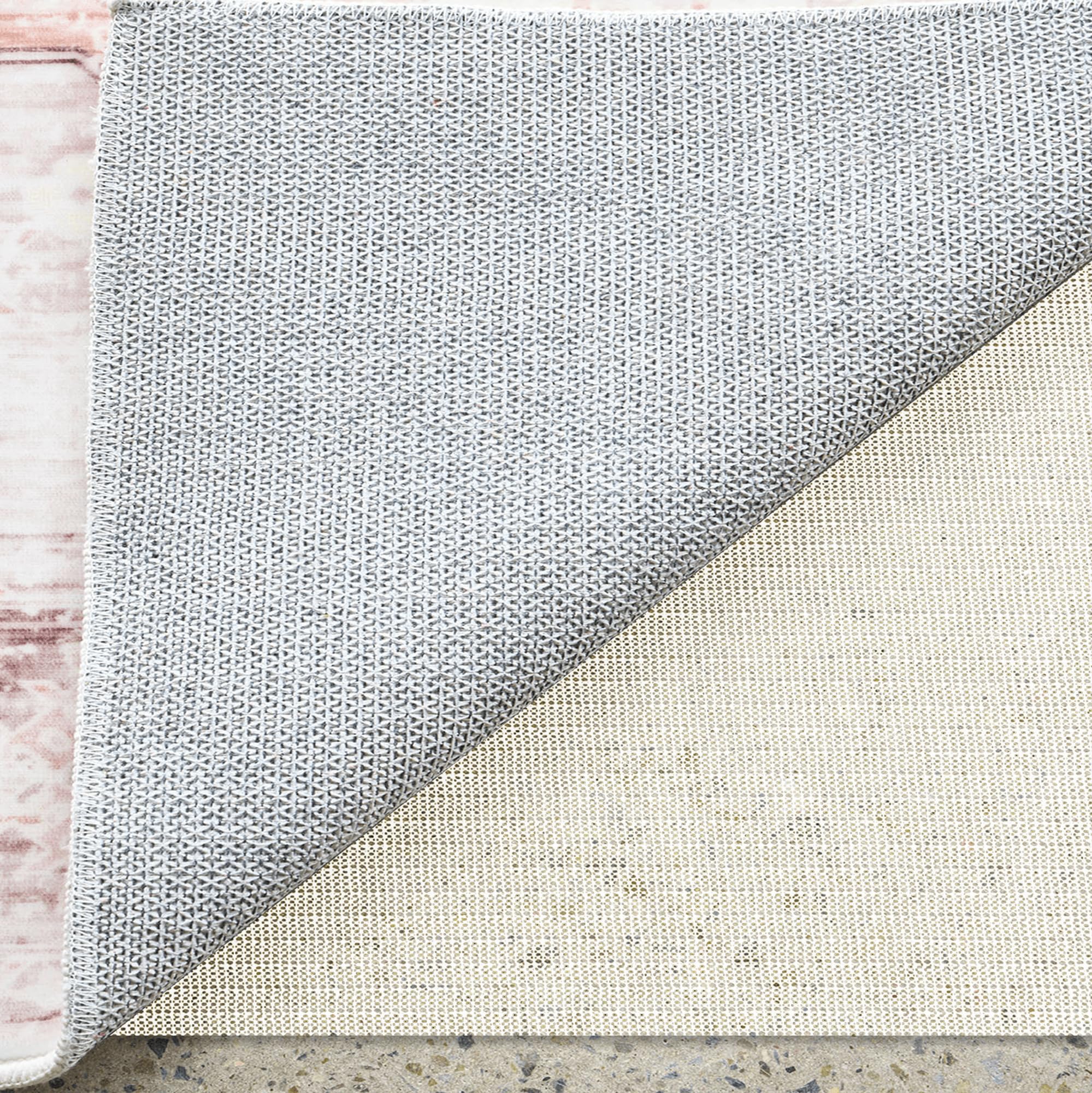 Mehrzweck Antirutschmatte 190 x 220 cm rutschfest Und Dünn rutschfeste Unterlage Teppich Zuschneidbar DIY für Schubladen Regale Tablett Auto, cremefarben