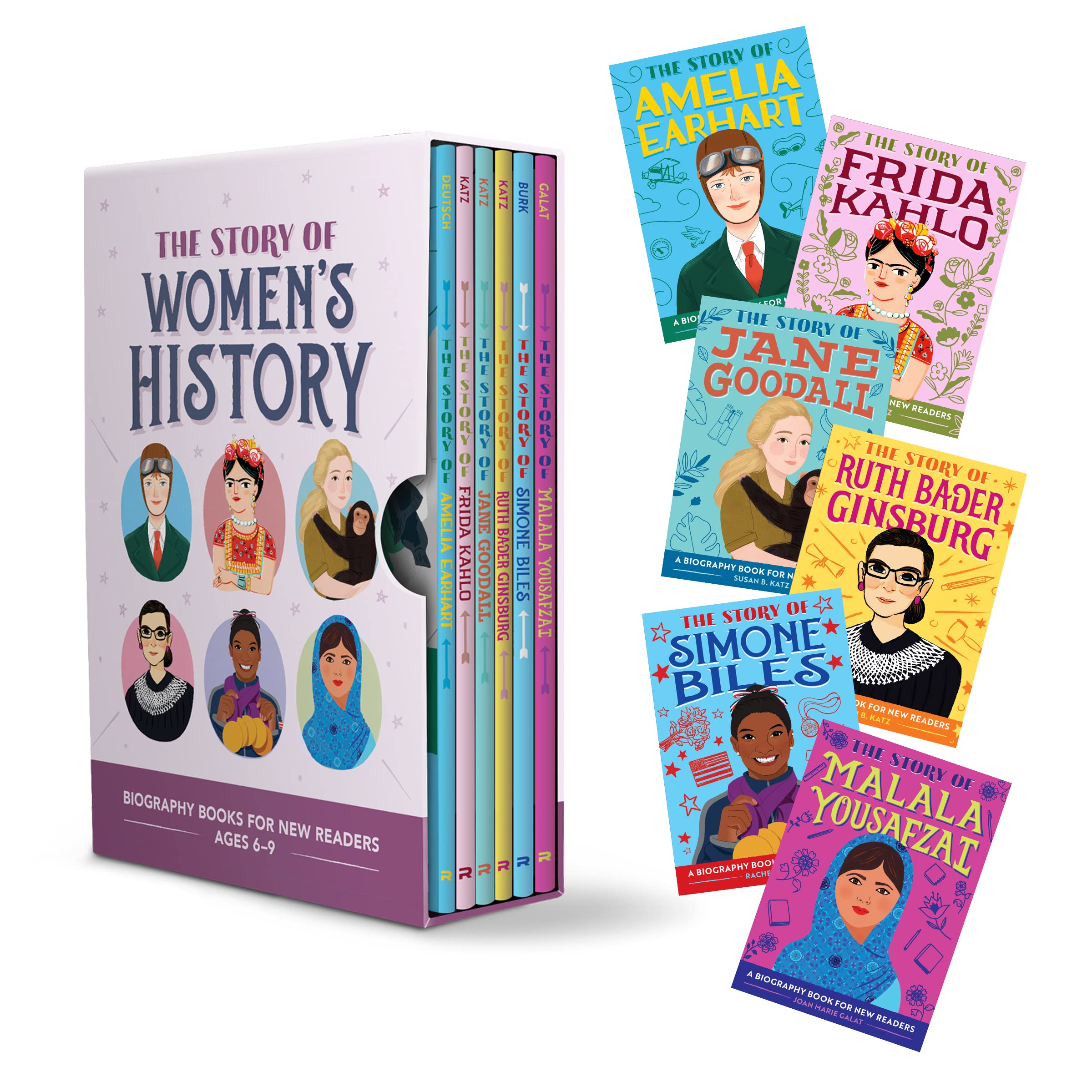 The Story of Women's History Box Set: Inspiring Biographies for Young Readers (The Story of: Inspiring Biographies for Young Readers)