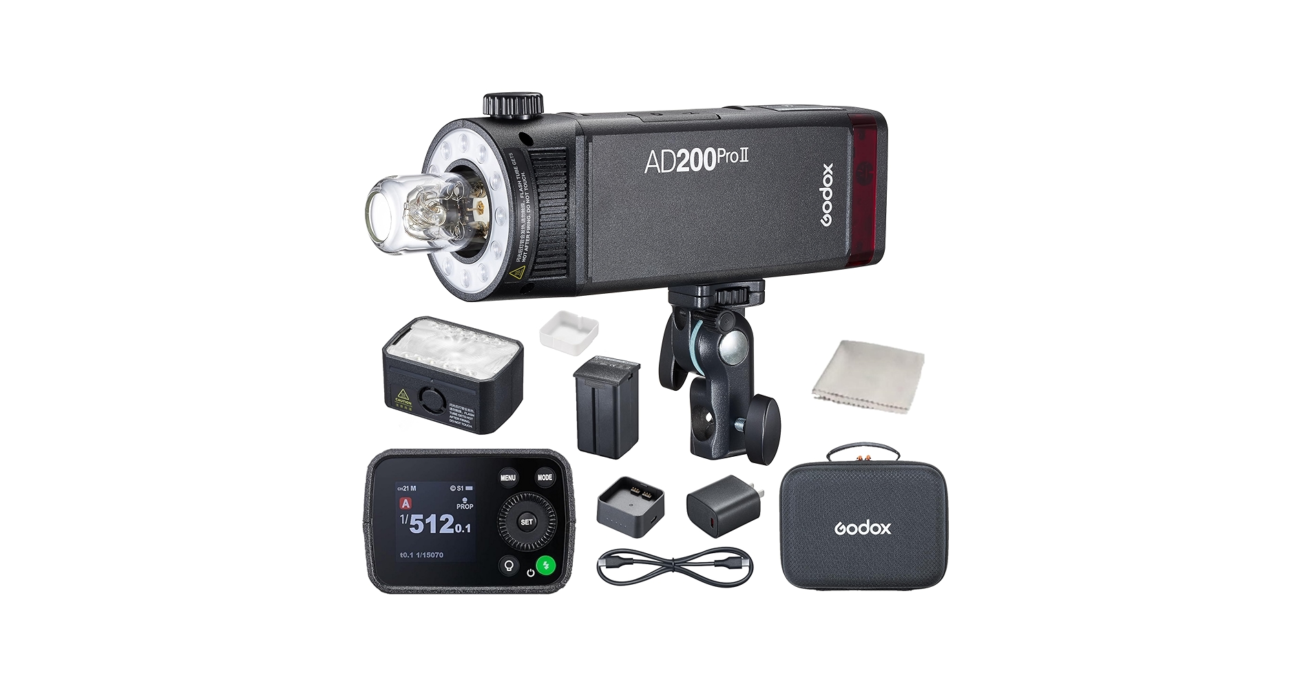 GODOX AD200PRO 新品未使用 価格交渉可 Amazon.com : GODOX AD200 Pro II AD200Pro II 200Ws 2.4G Flash