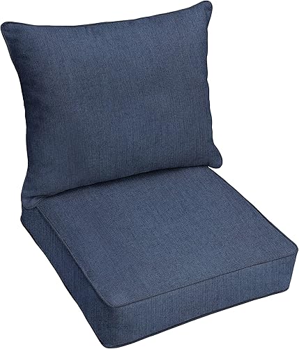 Sorra Home Juego de almohada y cojín con cable para interiores y exteriores, Spectrum Indigo/Spectrum Indigo 72 unidades