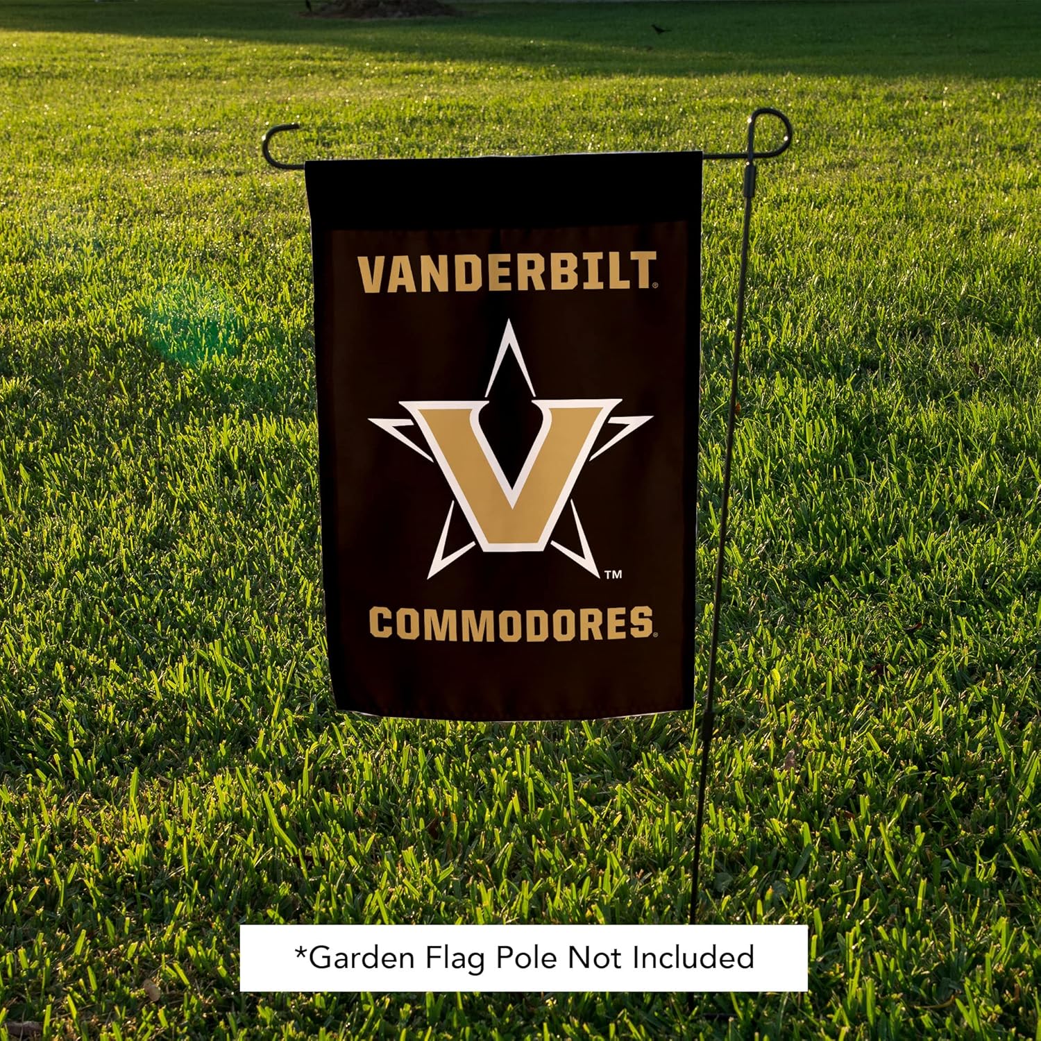 Desert Cactus Vanderbilt University VU Garden Flag – 19 x 12 inch Vanderbilt Commodores Banner, For Outdoor Display and Events (Design D)