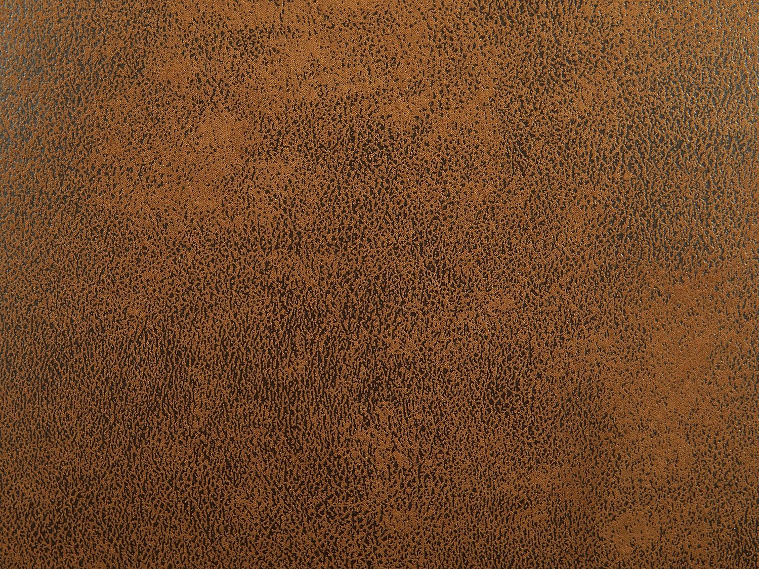 Vente-unique - Poltrona CHESTERFIELD in microfibra aspetto cuoio invecchiato
