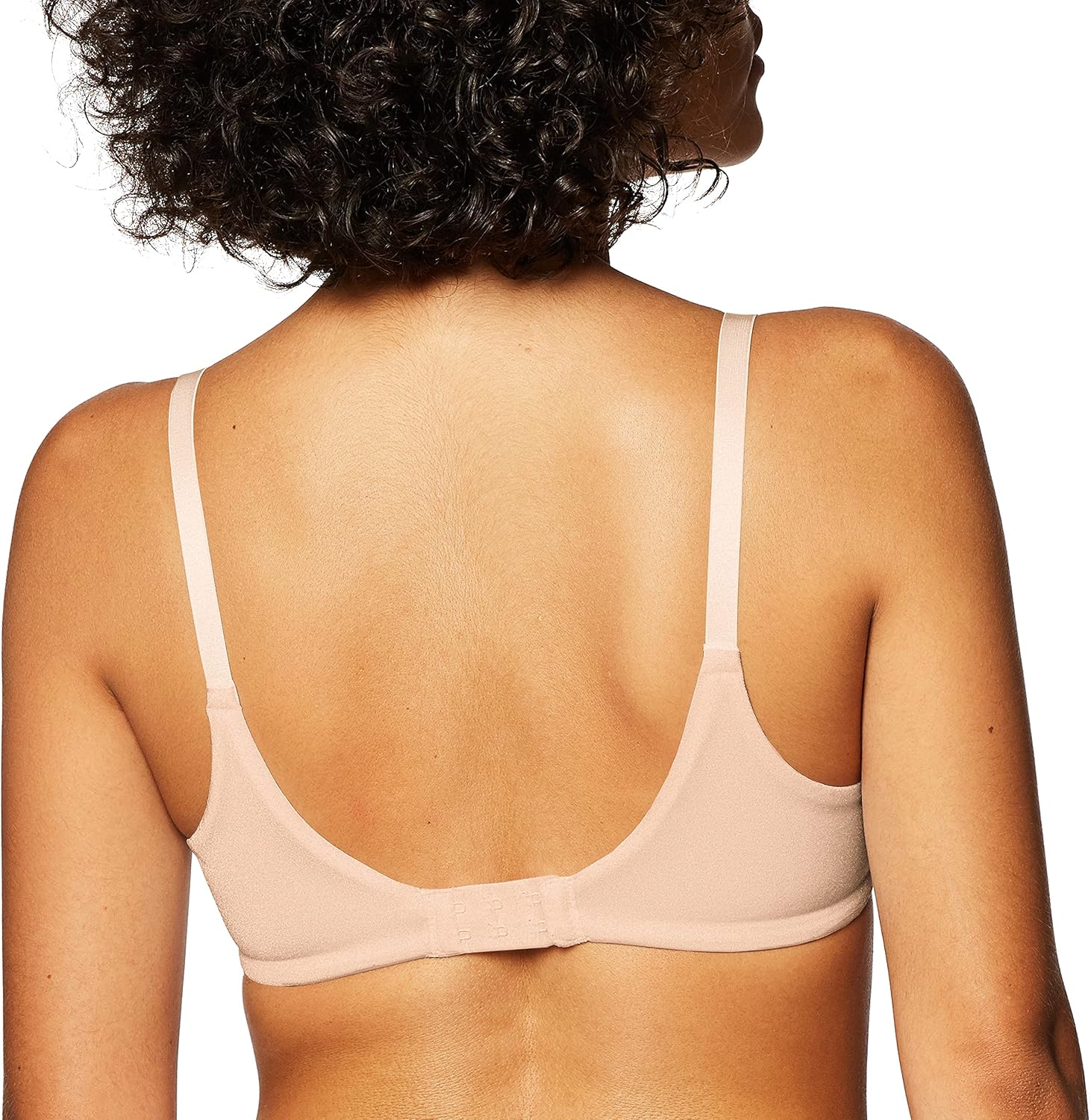 Warner's Womens Blissful Benefits Women's Back-Smoothing Comfort Wireless Lift T-Shirt Bra W4013 - Image 3