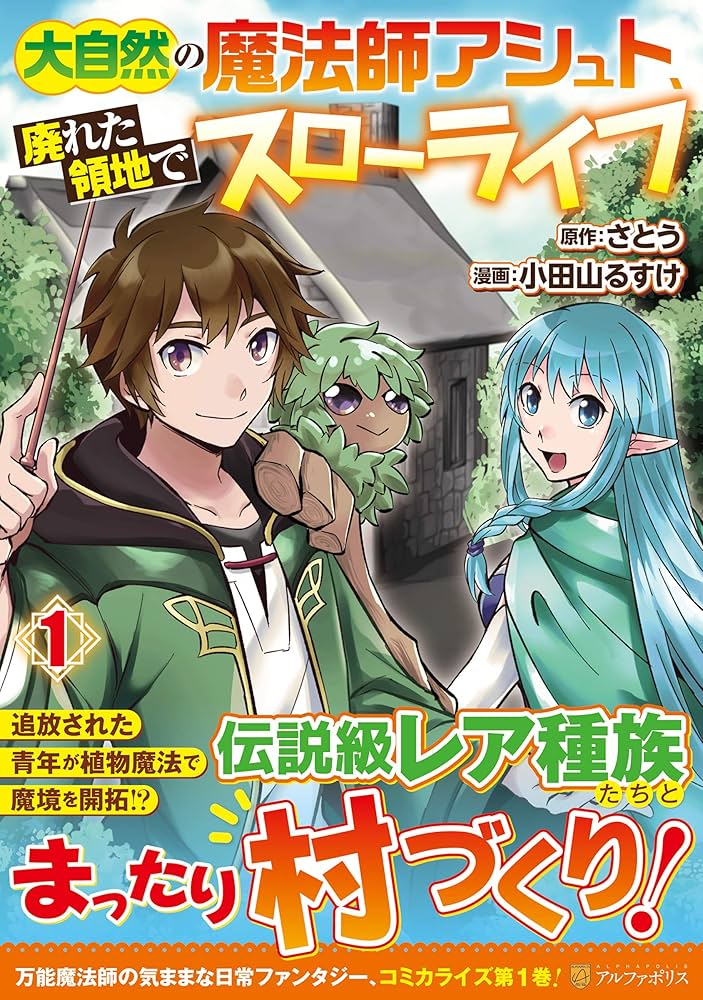 【在庫処分40%OFF】大自然の魔法と神秘の風景 大自然の魔法師アシュト、廃れた領地でスローライフ (1