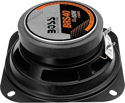 Miniatura 4 de BOSS Audio Systems BRS40 - Altavoz de repuesto para automóvil de 50 vatios 4 pulgadas rango completo se vende individualmente