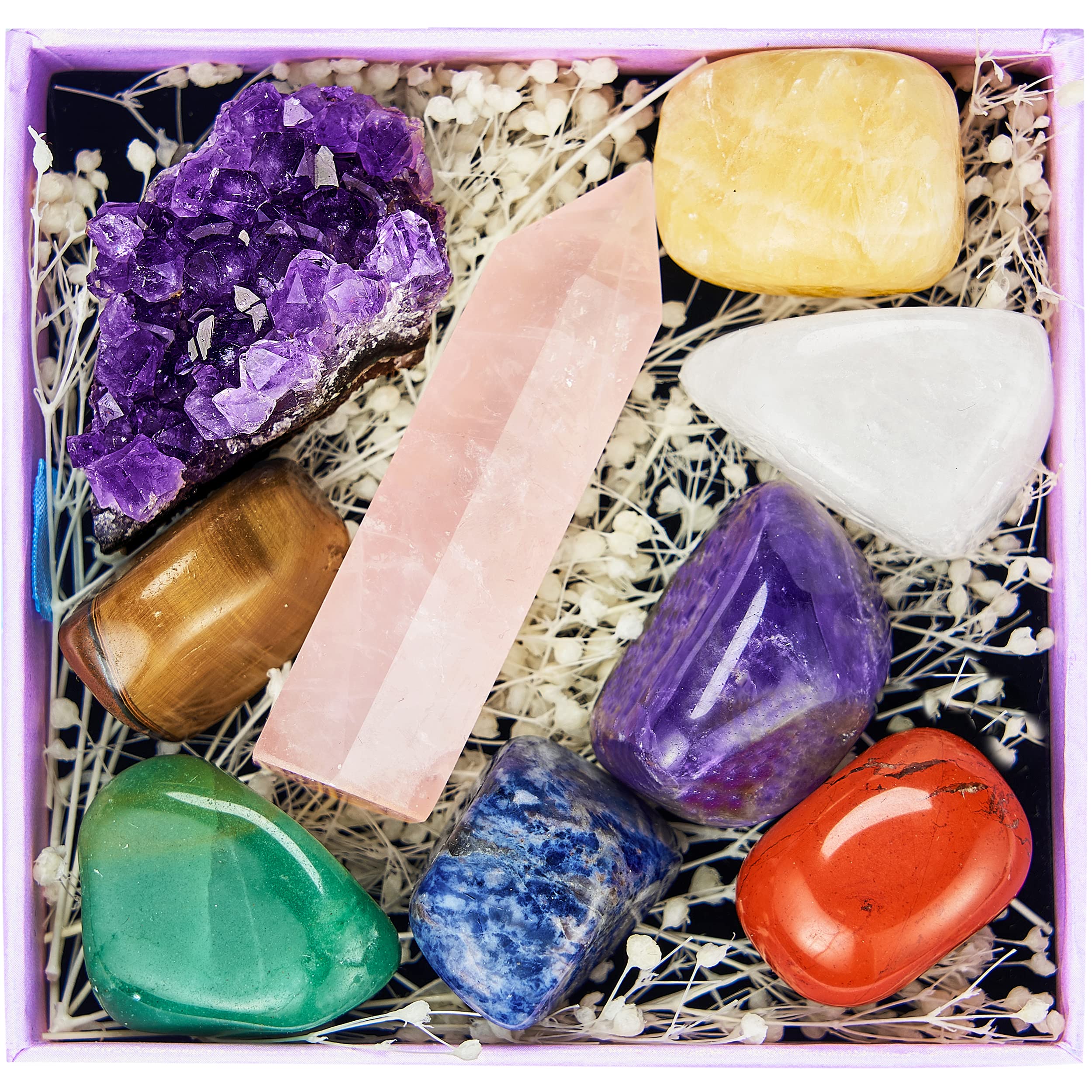 Buy 9 Healing Crystals and Healing Stones, Gemstones and Crystals for