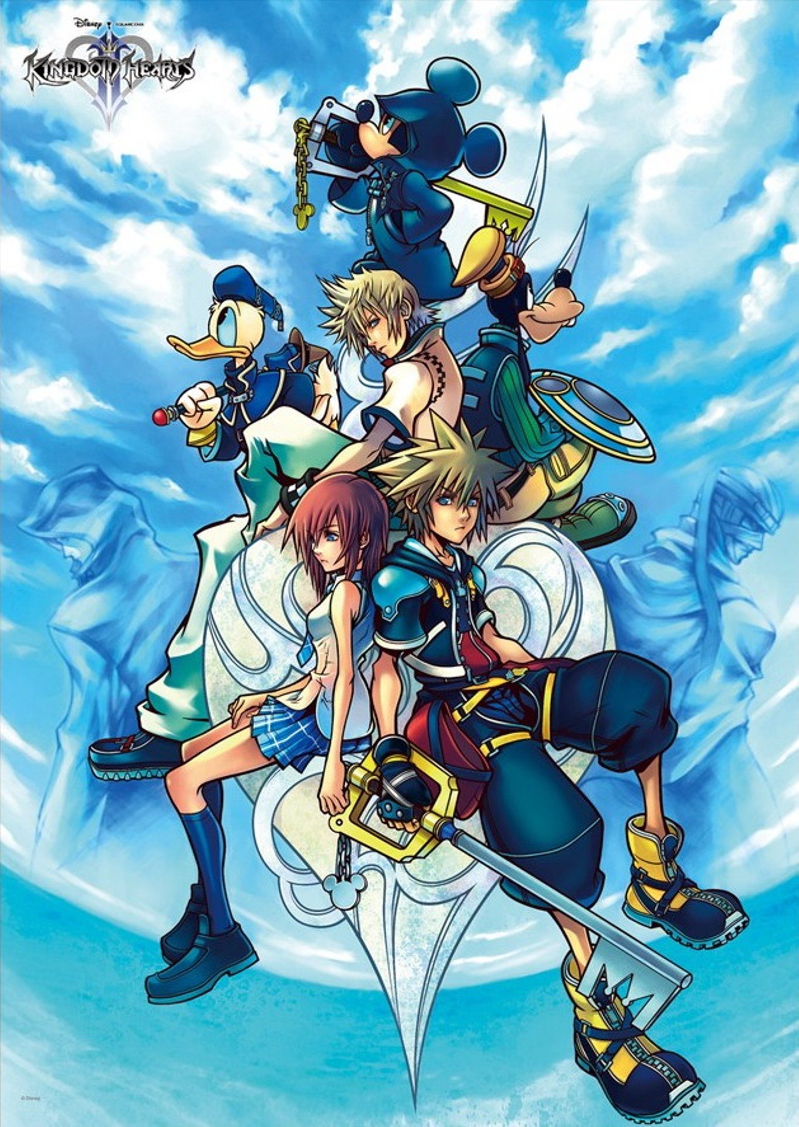 ウォールスクロールポスター キングダムハーツ