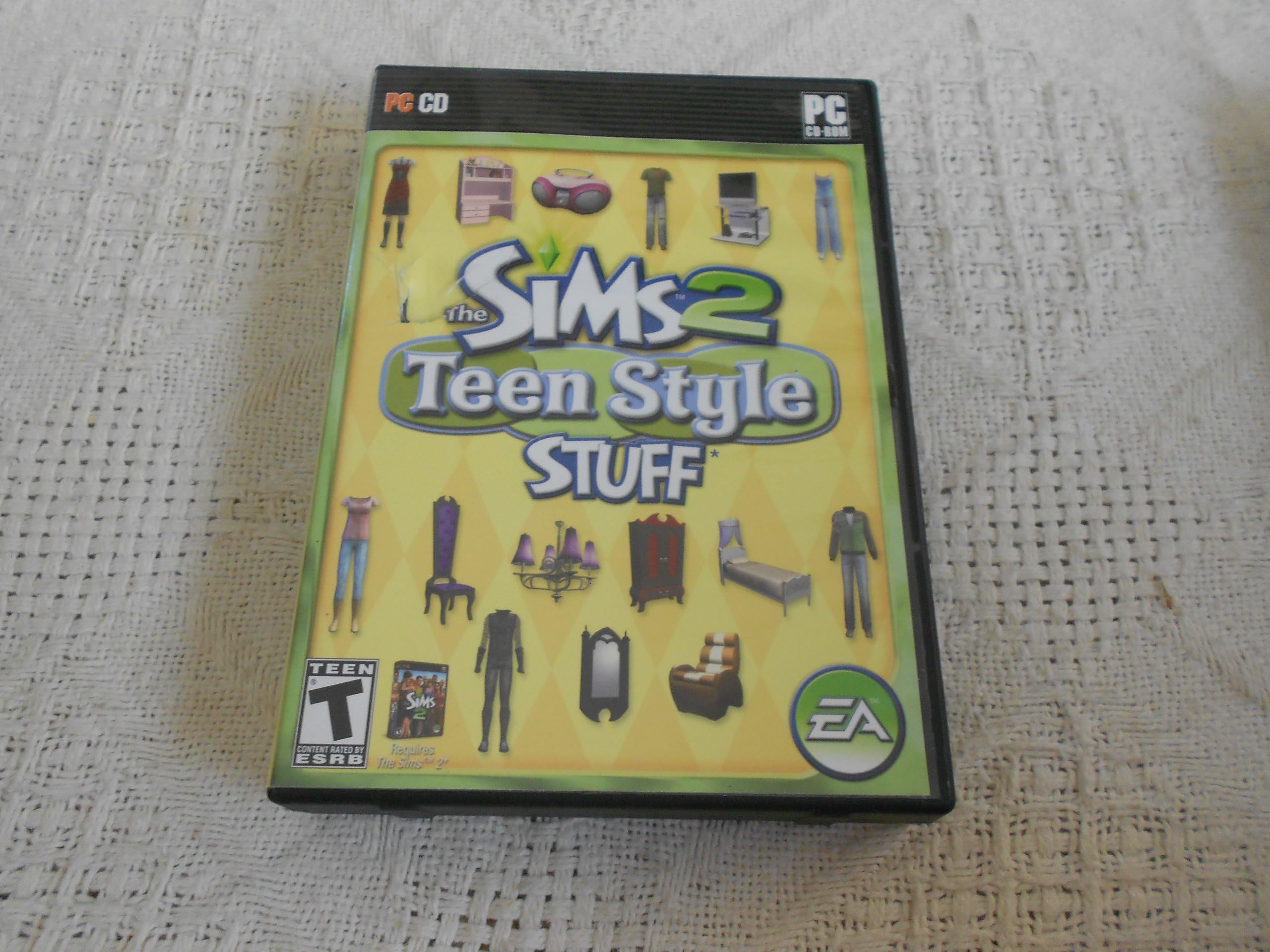 Sponsored Ad - The Sims 2: Teen Style Stuff - PC