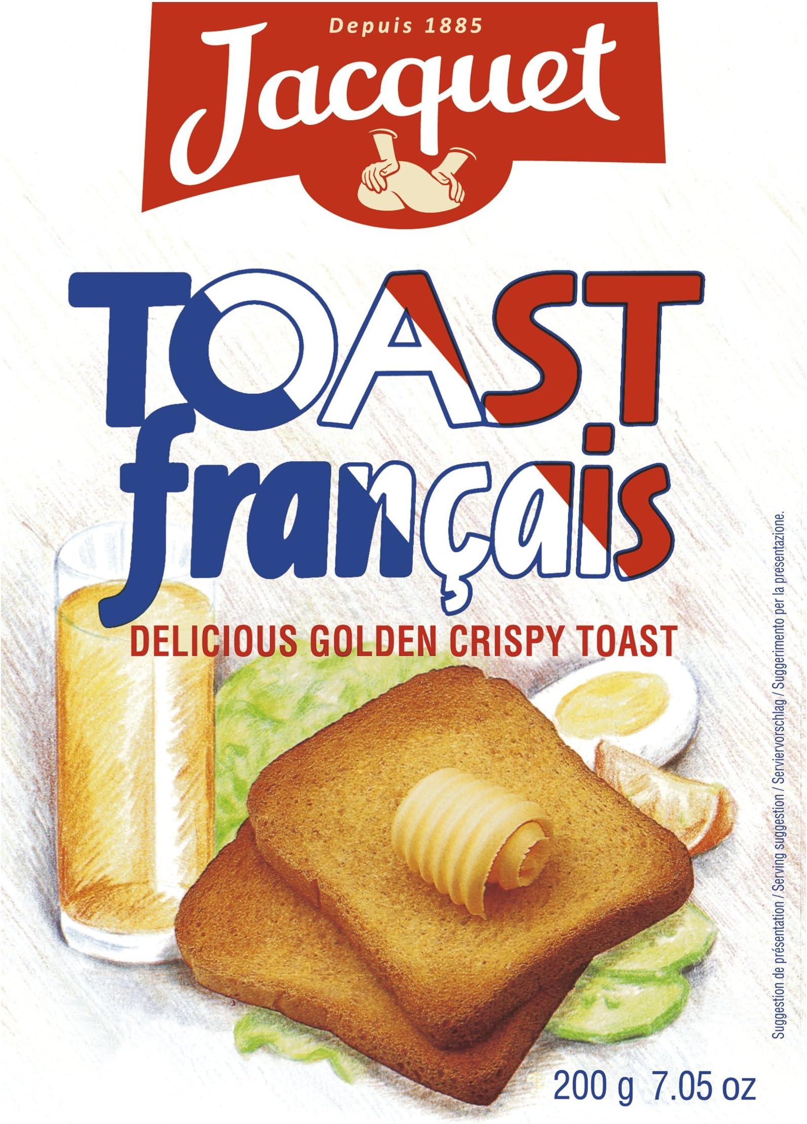 Jacquet Toast Francais, 200 g