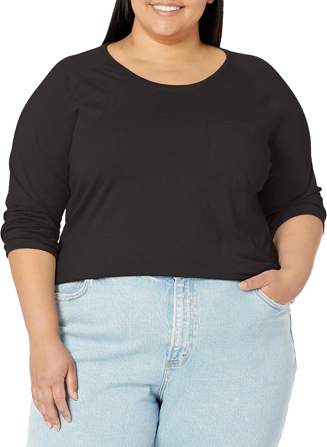Dickies Women's Cooling Long Sleeve Pocket T-Shirt