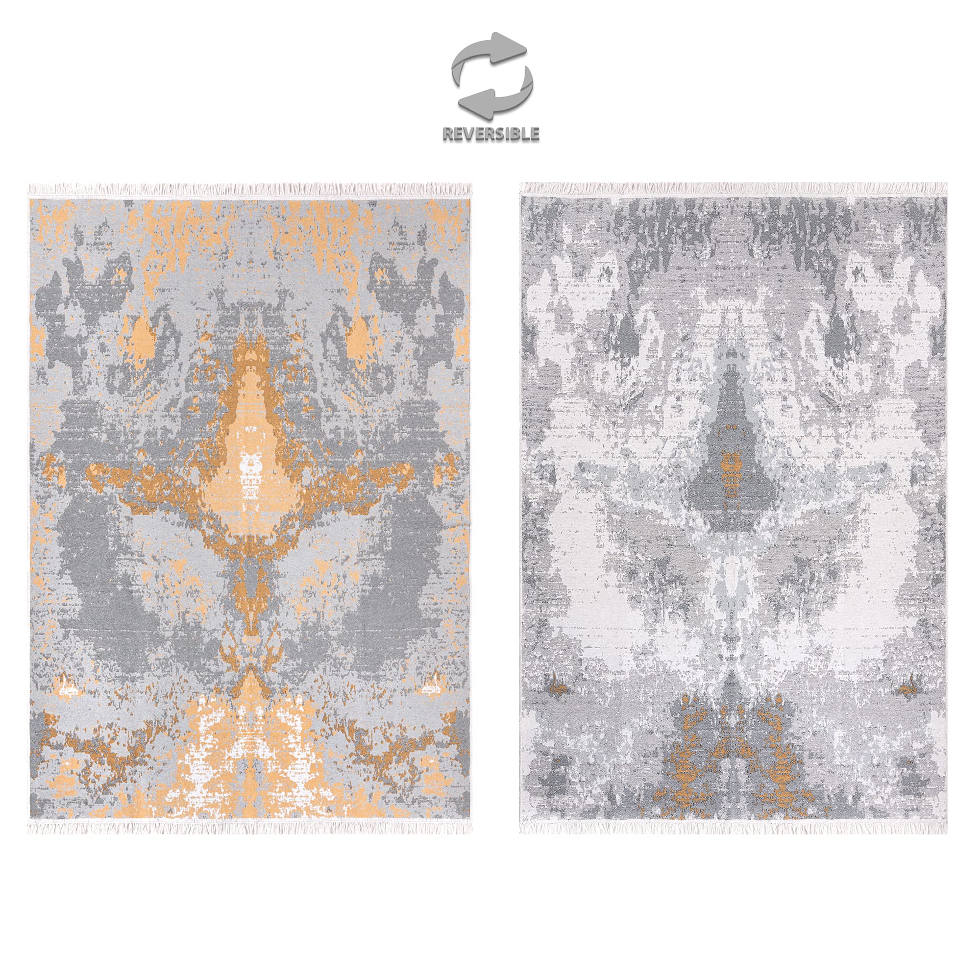 Fashion4Home Short Pile Boho Kilim Rug, Living Room Rug, Bedroom and Kitchen Rug, Rug Runner, Hallway Rug - Image 2