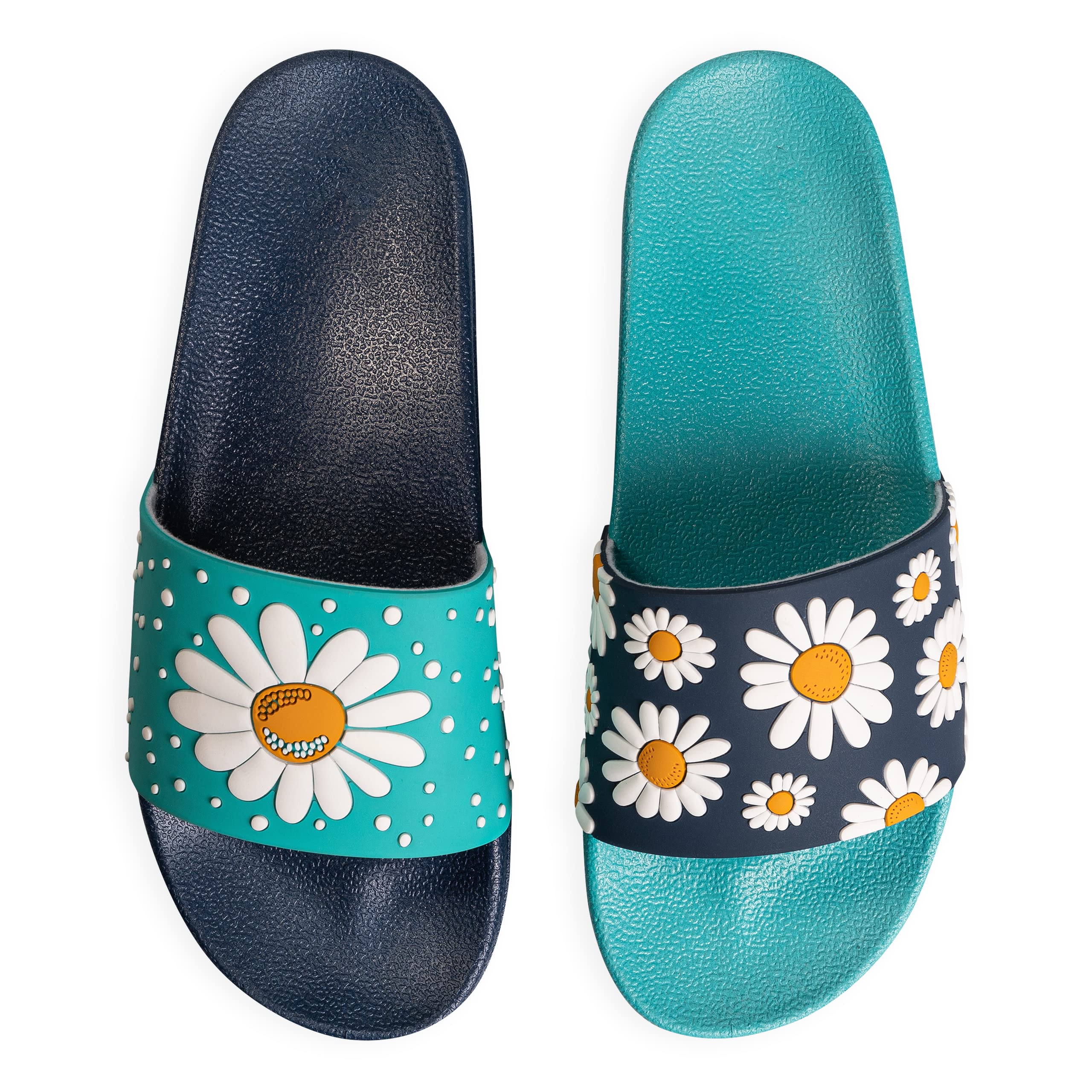 Dedoles Badeschuhe & Hausschuhe Damen Herren & Kinder Badesandalen lustige Designs Bücher Kaffee Party Pizza Fuchs Bär Lama Wolken Geschenk