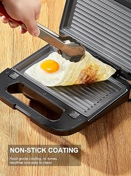 Reemix 3-in-1 Waffle, Grill & Sandwich Maker, Panini Press Grill Set
