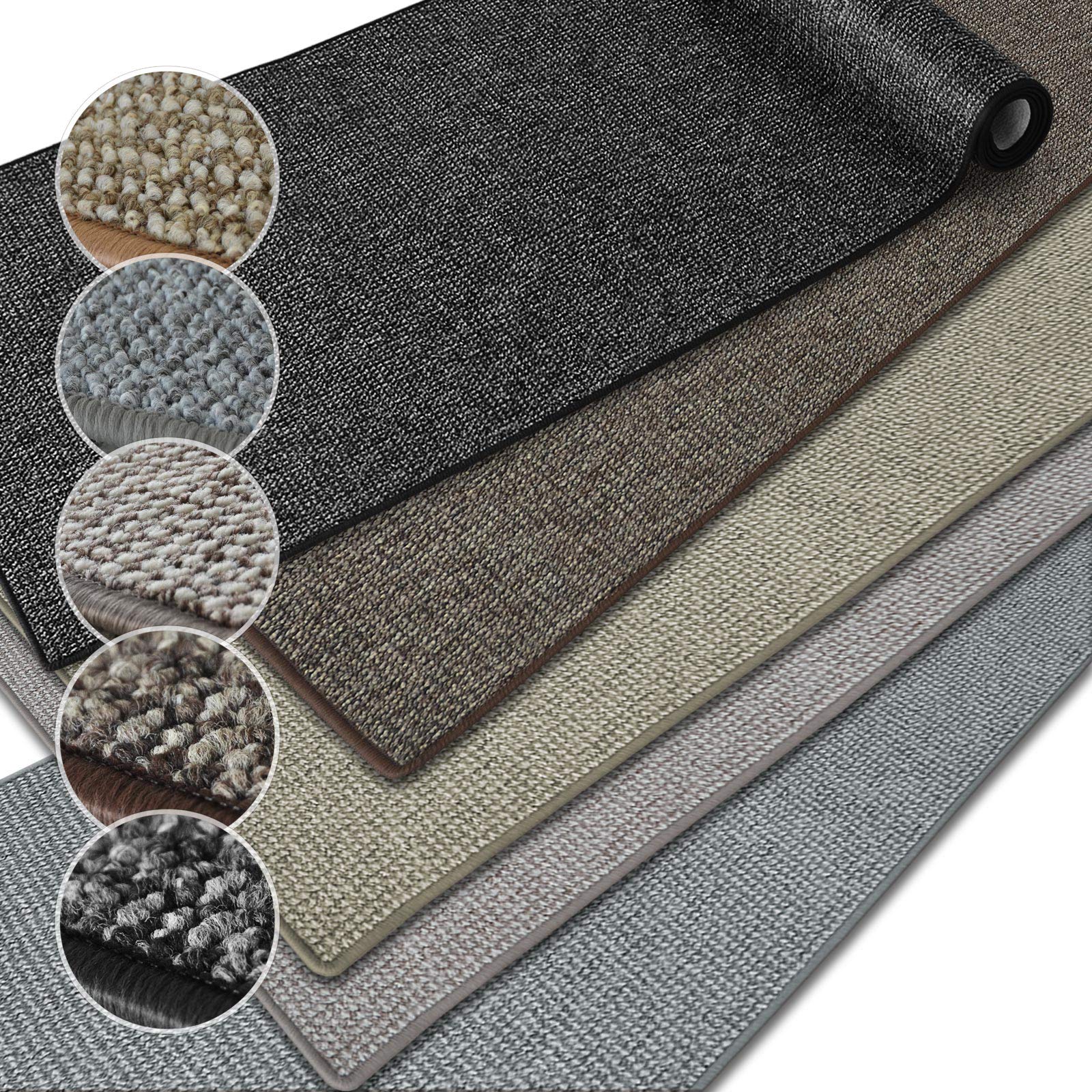 Floordirekt Grey Beige 71 Carlton Rug | Carpet Floor Runner Rug, Living Room, Bedroom And Hallway Runner, Mottled Pattern Design Carpet Mat (, 80 X 600 Cm)