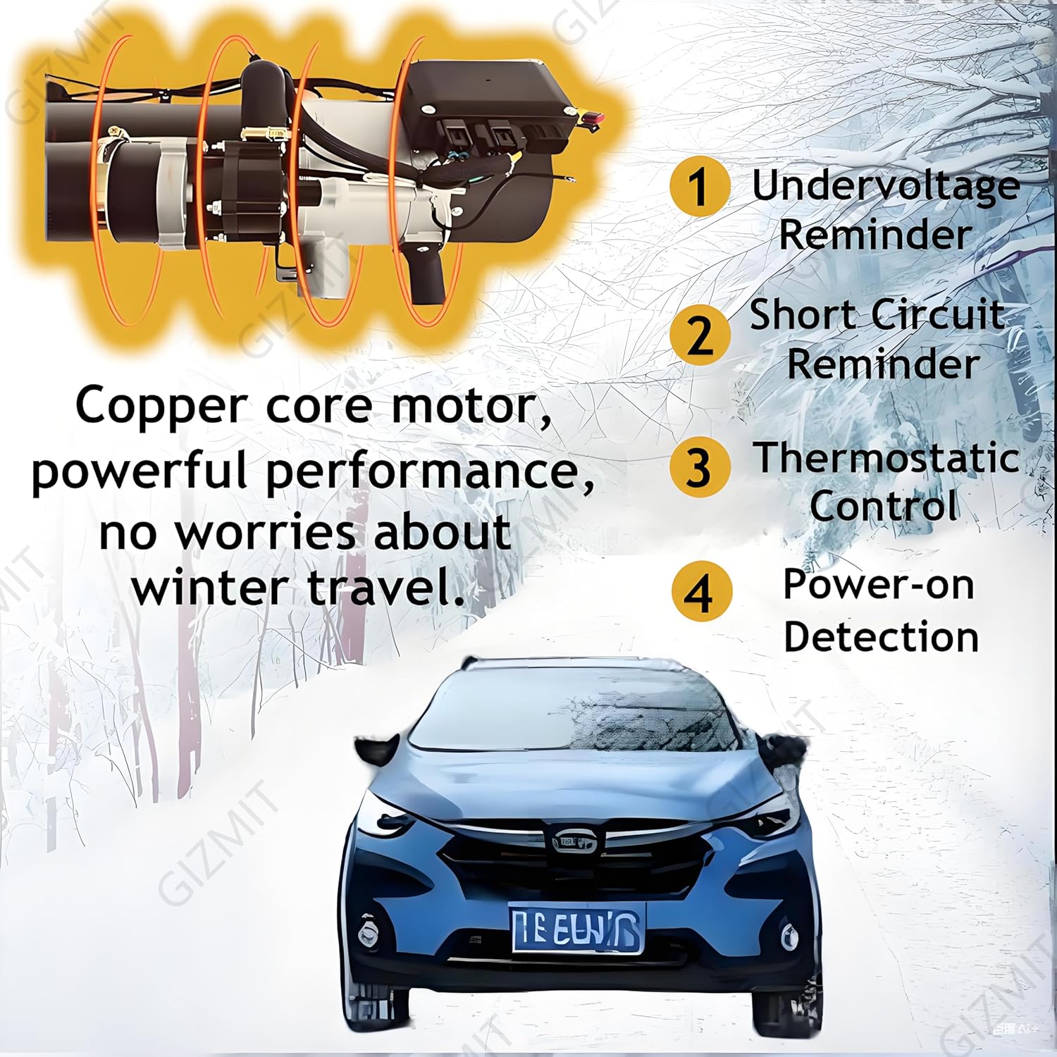 Diesel Water Heater, Hydronic Coolant Heater, Liquid Fuel Heater Provide Rapid Heating and Long-Lasting Energy Supply (30KW24V)