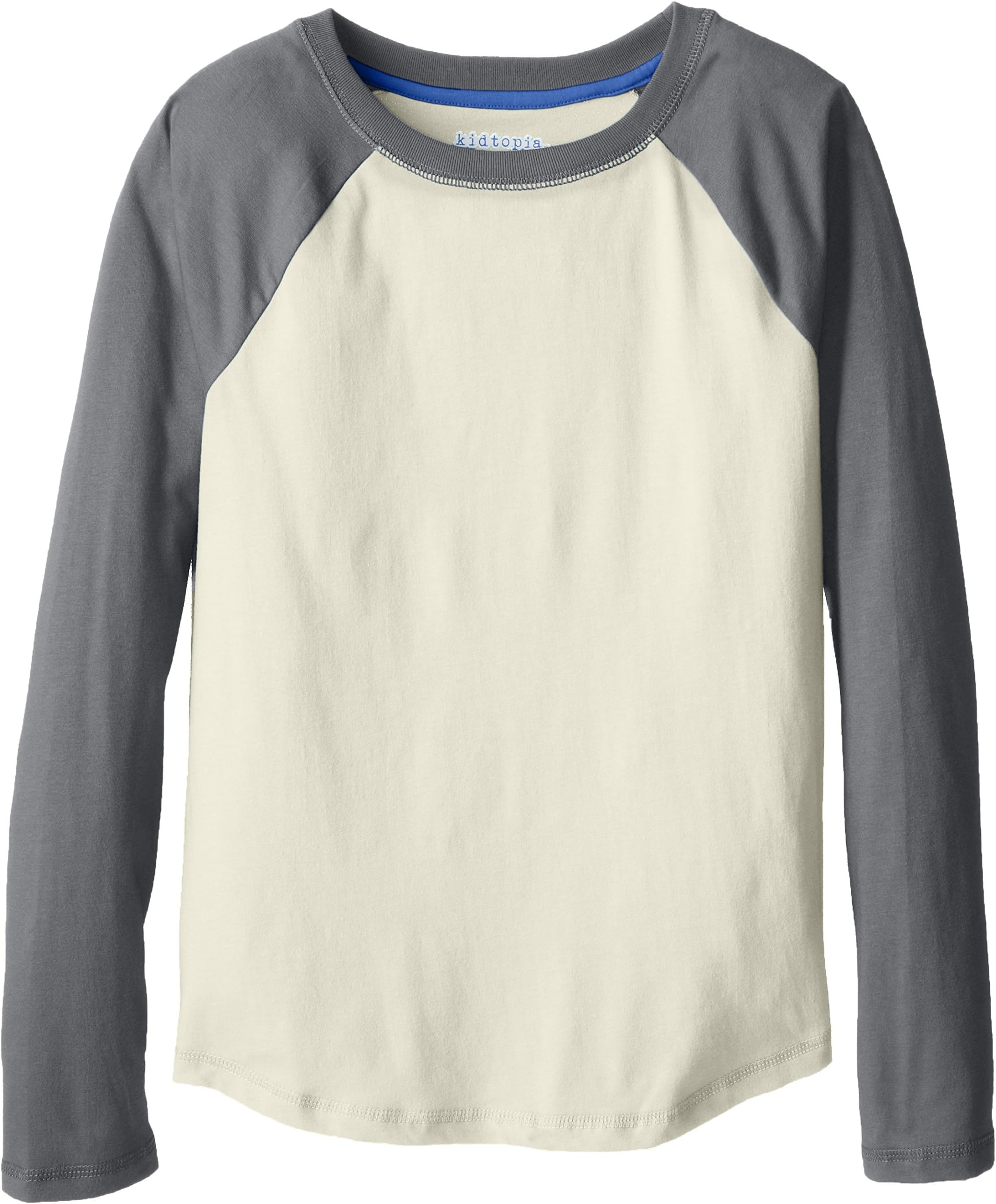 Kidtopia Big Boys' Long-Sleeve Raglan Shirt