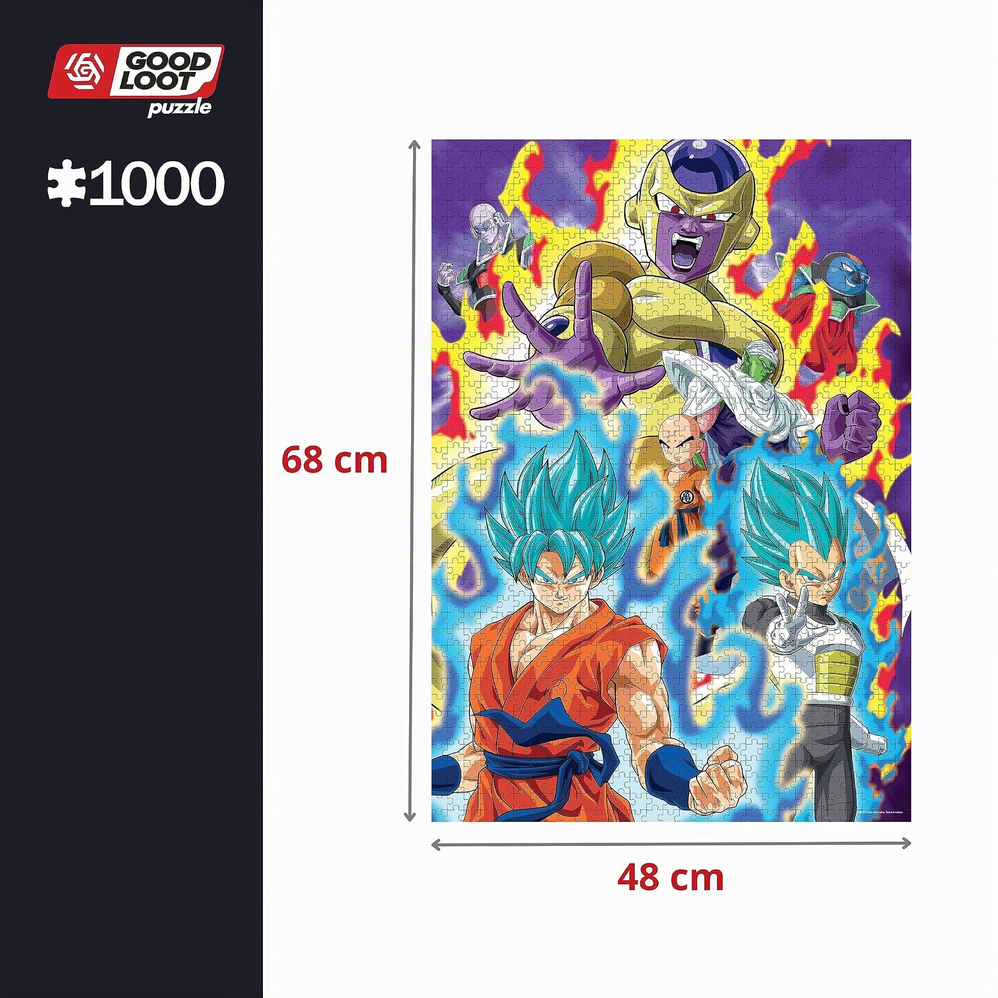 Good Loot Gaming: Dragon Ball Super Puzzle 1000 - Classico Anime Puzzle - Adulti