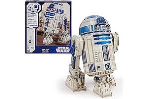 4D Build Star Wars R2-D2 Cardstock 3D Model Kit