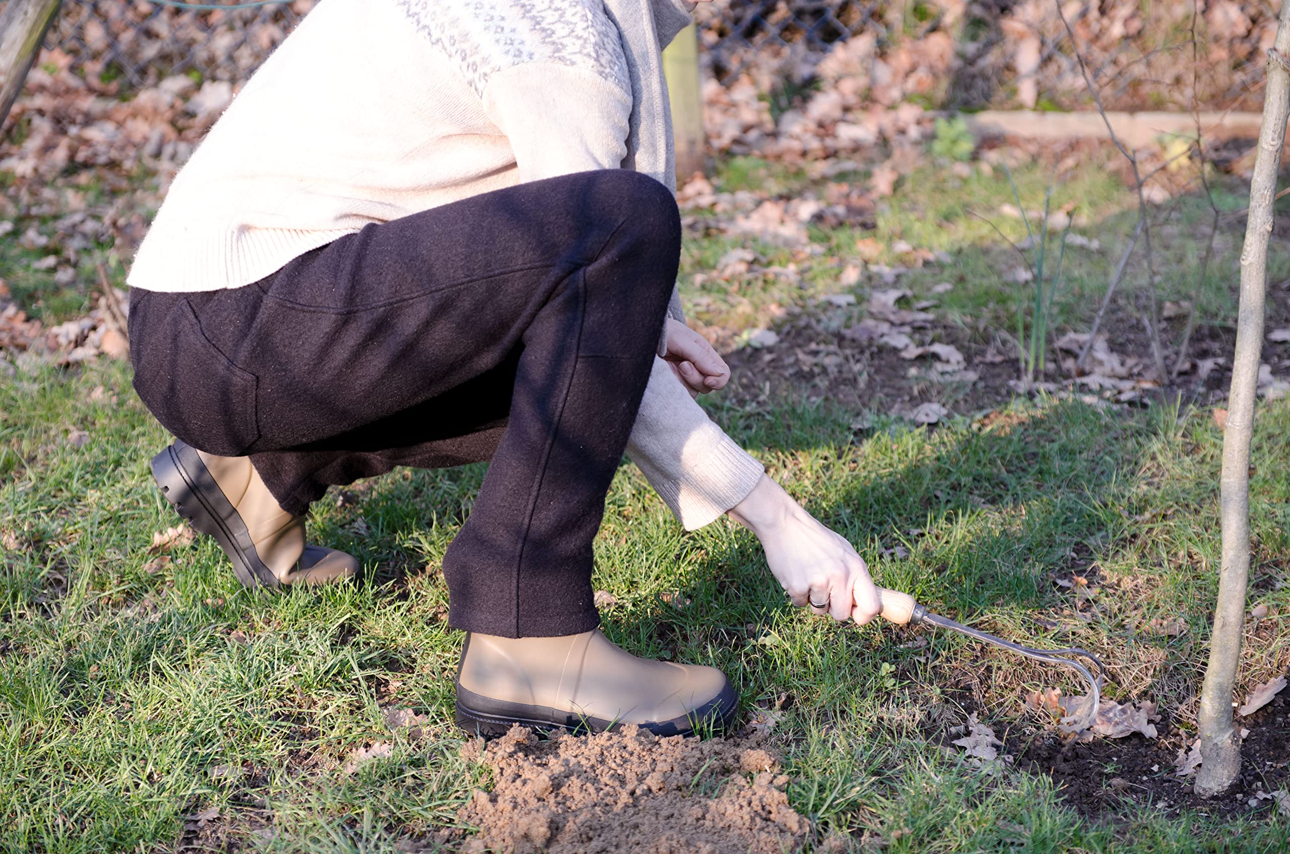 balu Wełniane spodnie outdoorowe, damskie spodnie wełniane, 100% żywa wełna, czarne spodnie do chodzenia na świeżym powietrzu, damskie spodnie outdoorowe