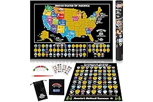 Travel Quest: The Ultimate Scratch Off Map and Journal for Adventure-Seekers