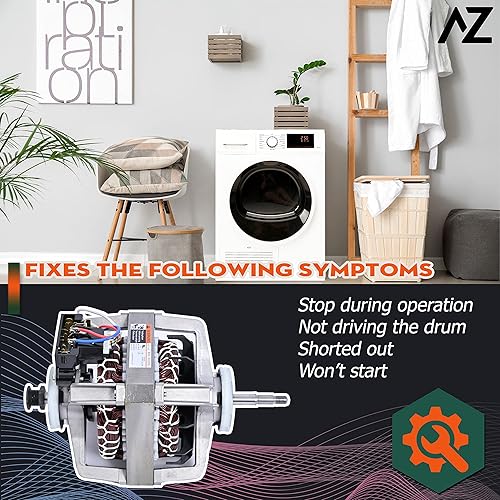 Miniatura 7 de Reemplazo del motor de inducción para Samsung DV42H5200EPA3 DV42H5200EWA3 DV42H5200GFA3 DV42H5200GPA3 DV42H5200GWA3 DV42H5400EFA3 DV42H5400EWA3