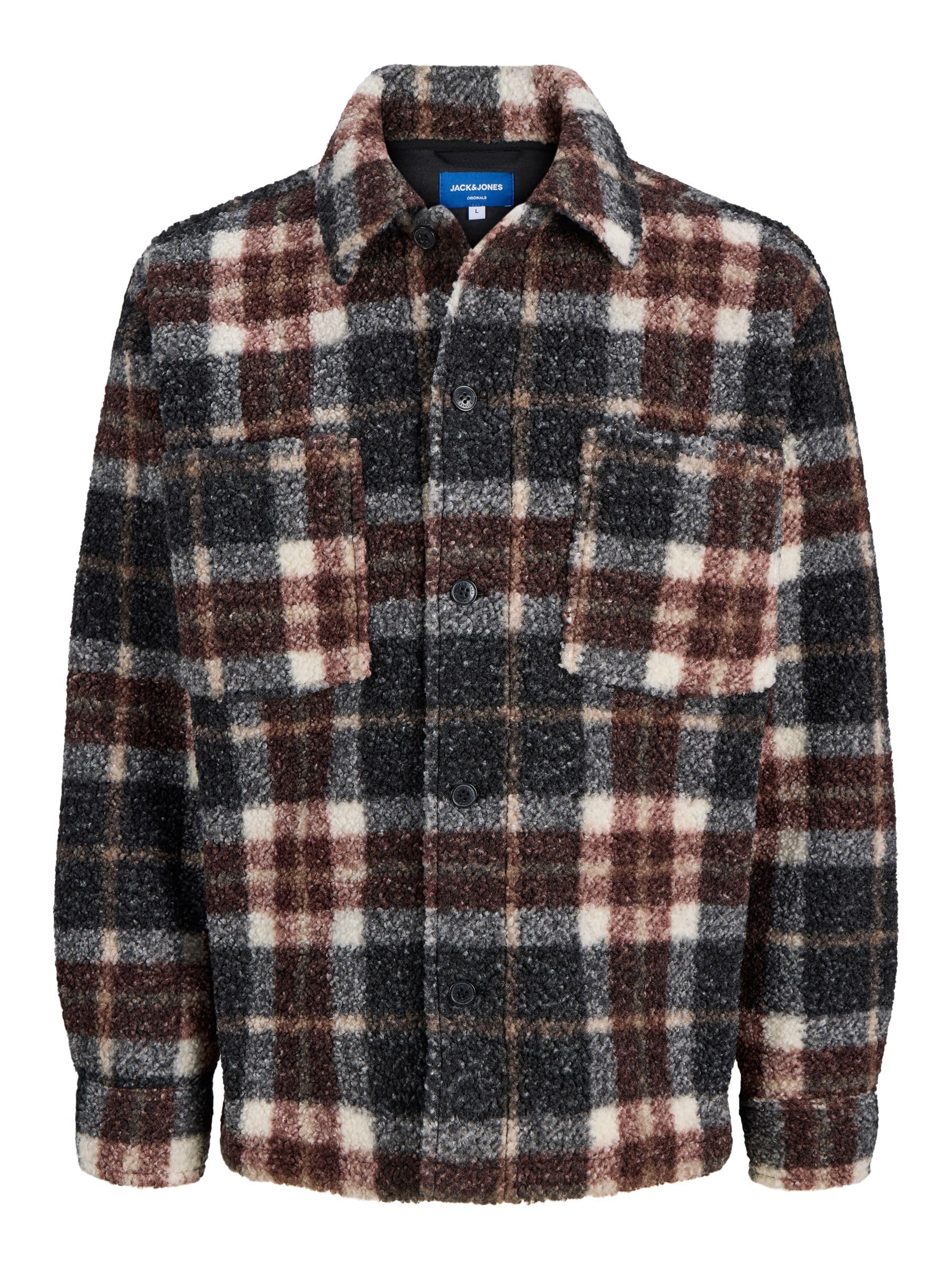 JACK & JONES Jorbleecker Teddy Overshirt Ls