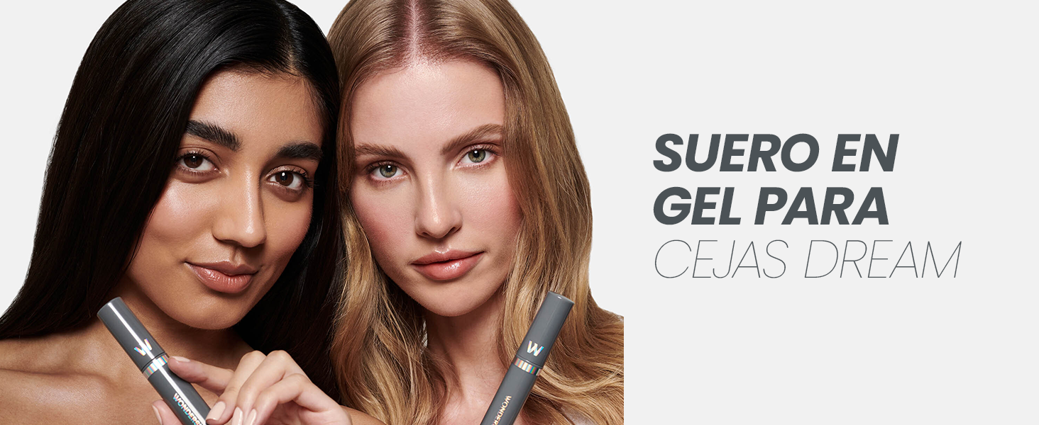 WUNDER2 WUNDERBROW Gel de cejas de larga duración para maquillaje de cejas a prueba de agua, color castaño (el embalaje puede variar WUNDER2 WUNDERBROW Gel de cejas de larga duración para maquillaje de cejas a prueba de agua, color castaño (el embalaje puede variar