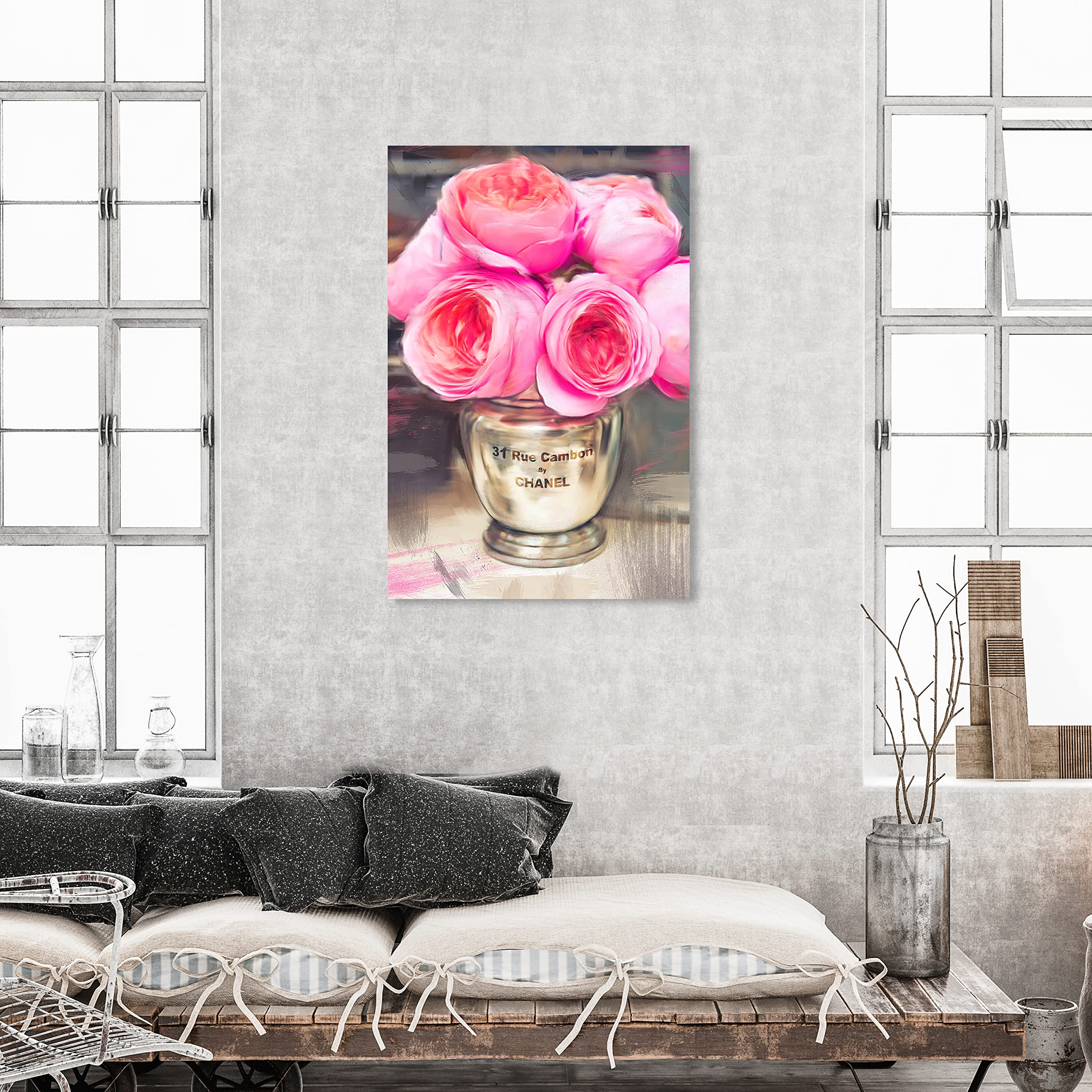 Amazon.co.jp: The Oliver Gal Artist Co。'Rue Cambon 'キャンバス