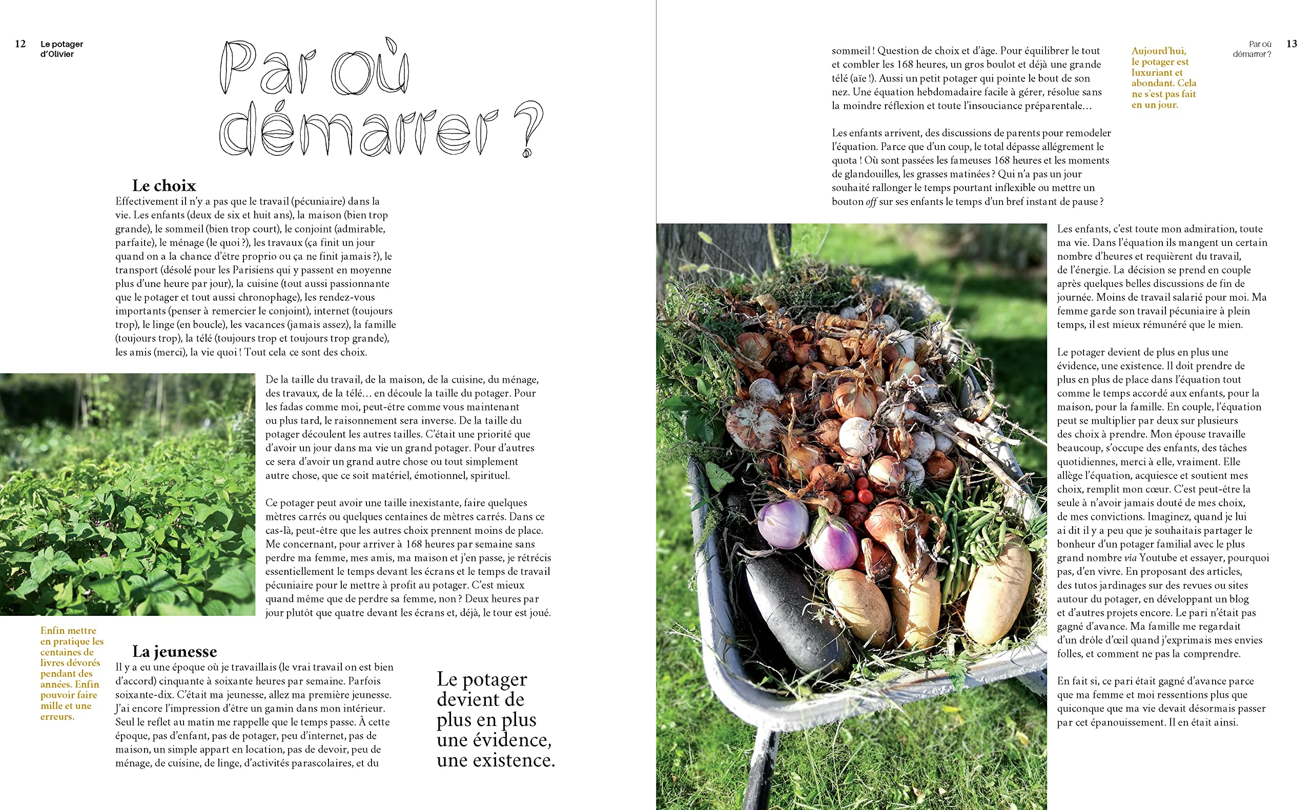 Le potager d'Olivier: Nourrir sa famille, nourrir son esprit