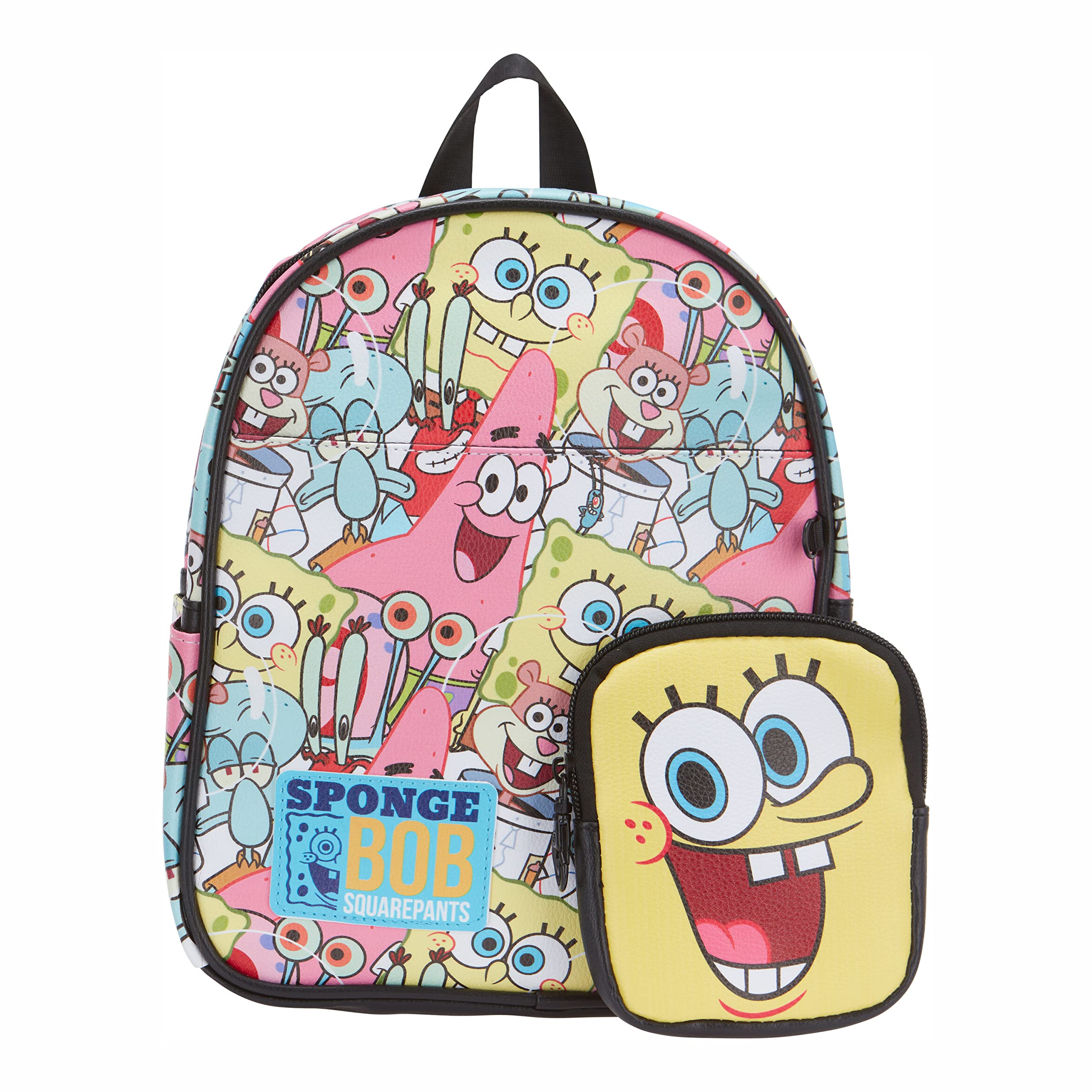 Nickelodeon's SpongeBob Square Pants All Over Print Faux Leather