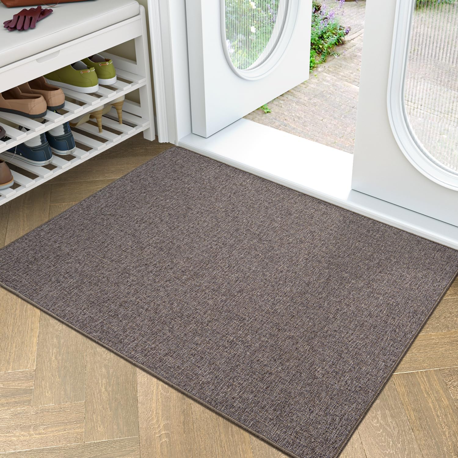 Amazon.com: LUMI Entryway Rug, Indoor Door Mat for Entrance, Non Slip ...