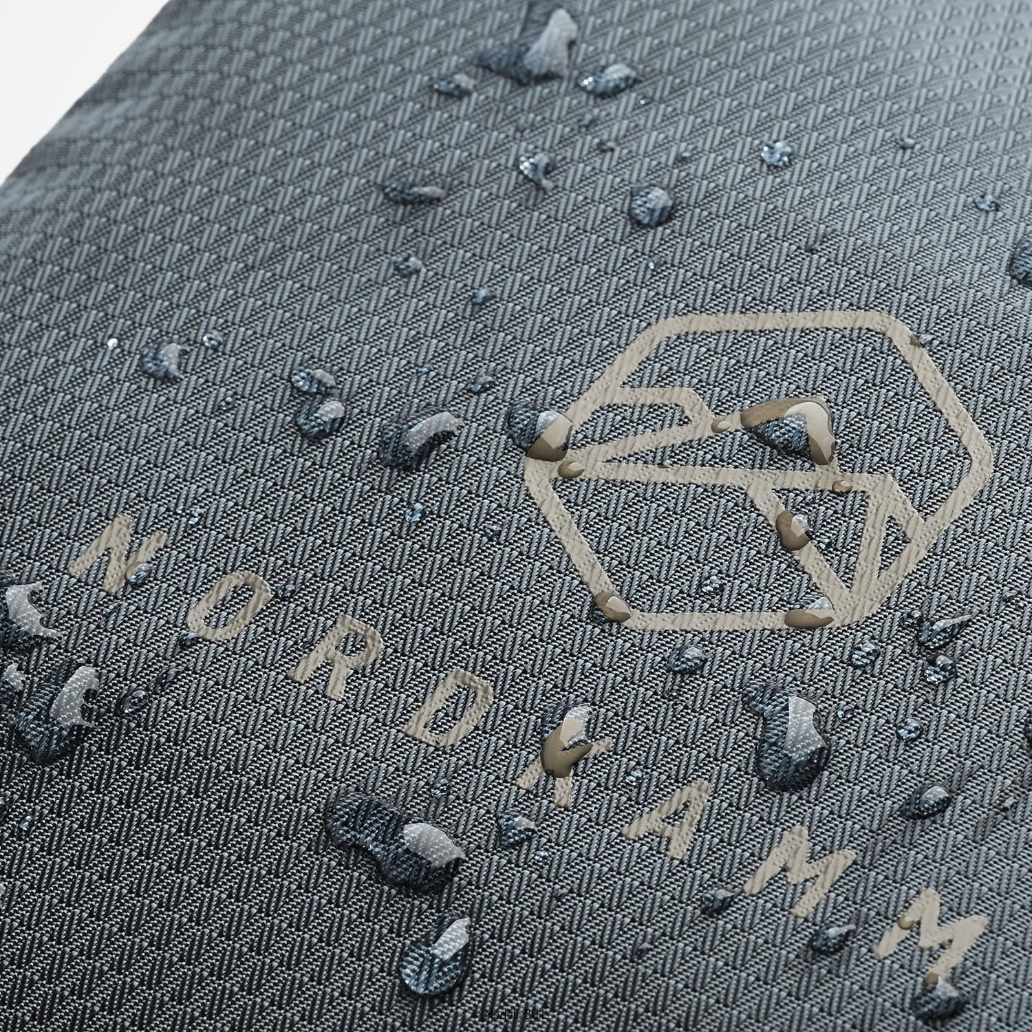 NORDKAMM – Housse de Sac à Dos pour Avion, 80l et 150l, Flight Cover, Noir