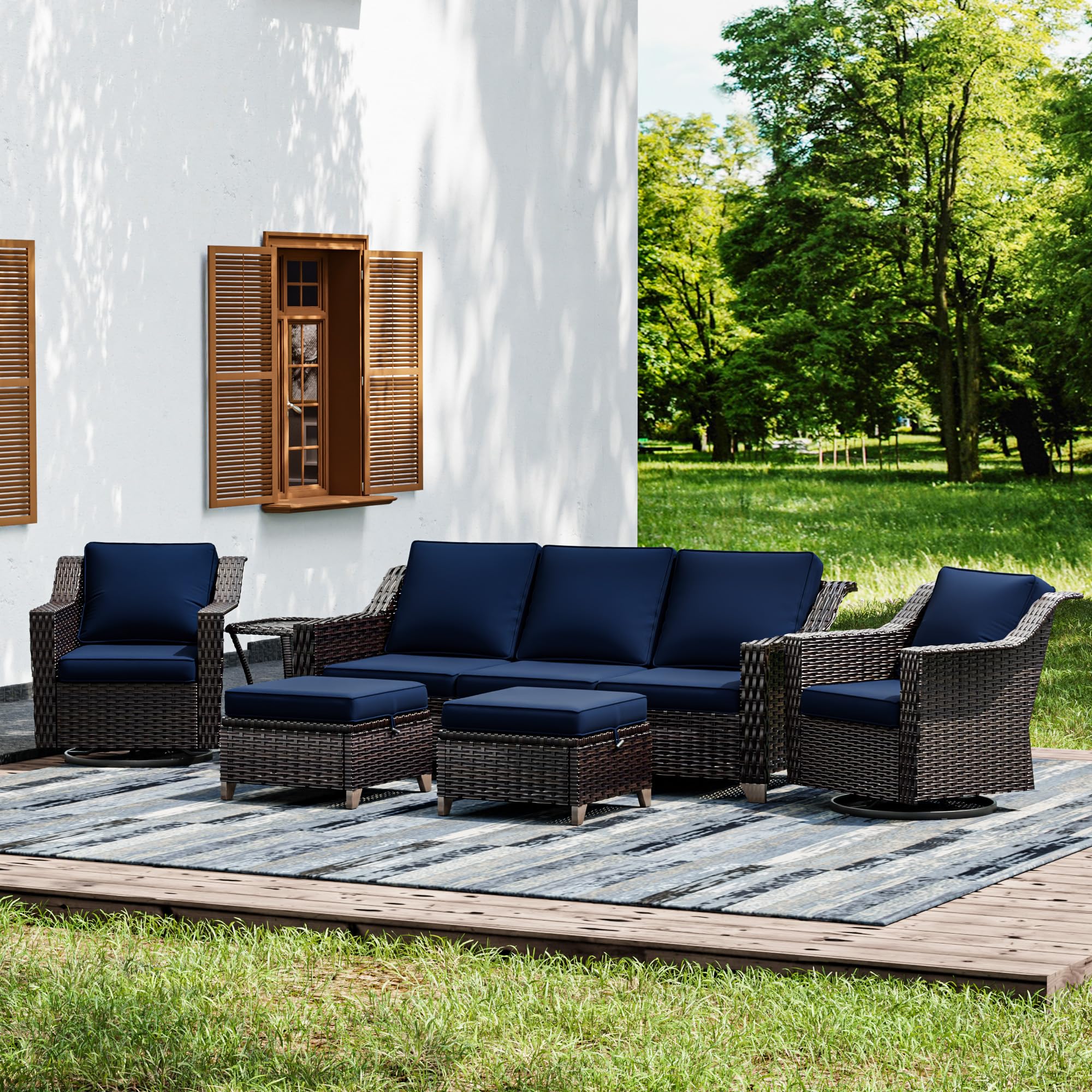 Joyside Wicker Patio Set