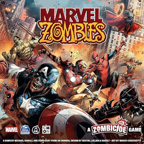Miniatura 2 de CMON Marvel Zombies - A Zombicide Game Abraza el hambre mientras los héroes se convierten en no-muertos en el último crossover de Marvel! Juego de