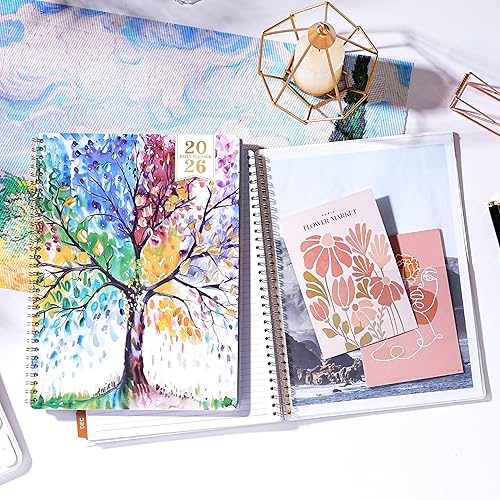 Miniatura 8 de Daily Planner 2025 - Appointment Book 2025, 8'' x 10'', Hourly Planner from Jan.2025 - Dec.2025, 2025 Daily Planner with Printed Inner Tabs