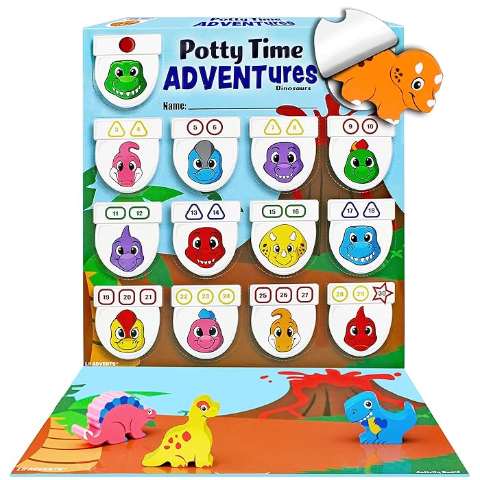 Buy Lil ADVENTS Potty Time Adventures Potty Training Advent Game As