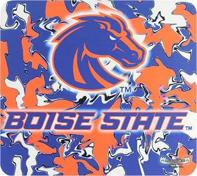 Strapworks Boise State University Mouse Pad, Broncos Collegiate Team Gear, Swirl Print