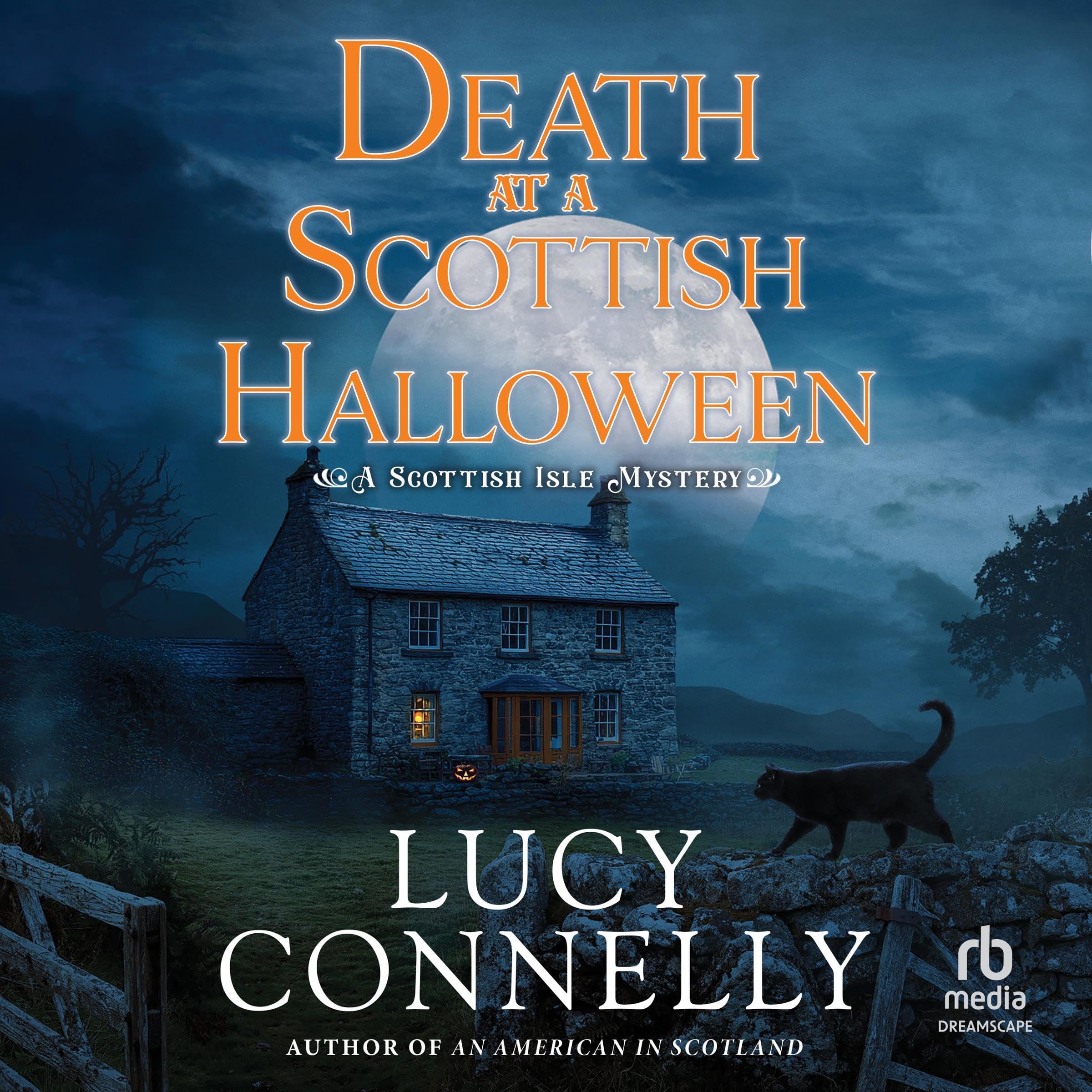 Cover art for Death at a Scottish Halloween