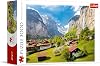 Trefl Lauterbrunnen, Switzerland 3000 Piece Jigsaw Puzzle Red 44x33 Print, DIY Puzzle, Creative Fun, Classic Puzzle for Adults and Children from 15 Years Old