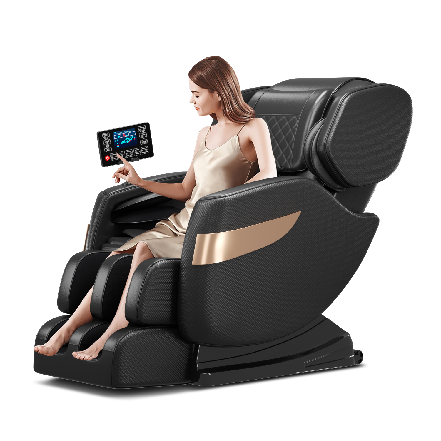 Hdge style 骸音シーエ　ナースVer. BOSSCARE Full Body Massage Chair with AI Voice and App Control