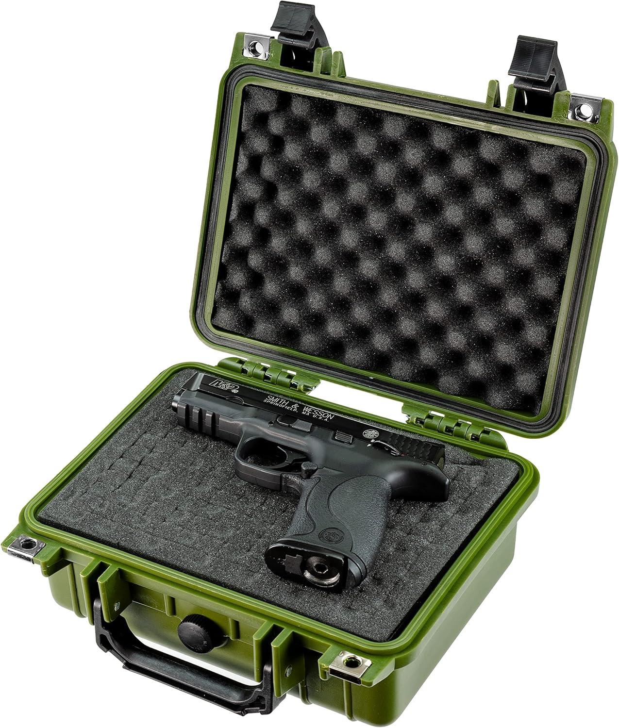 Eylar Small 10.62" Hard Gun Case Waterproof with Foam TSA Standards