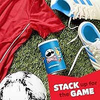 Vista 8 de Pringles Papas fritas de patata, aperitivos para el almuerzo, paquete variado (16 latas)