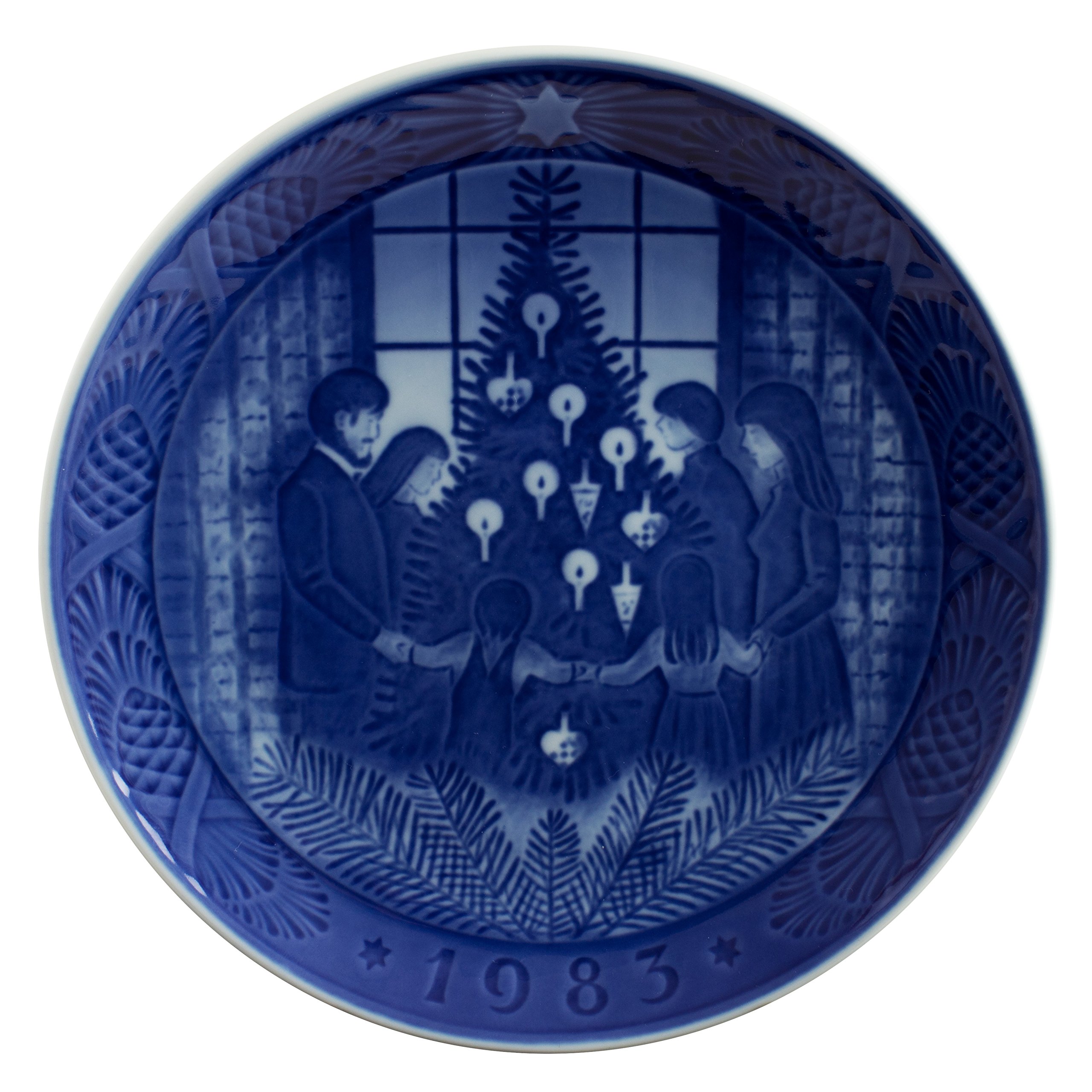 ROYAL COPENHAGEN PIATTO DI NATALE 1983 ORIGINALE PORCELLANA PRIMA SCELTA