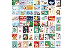 ceiba tree Mini Christmas Cards: Lunch Box Notes for Kids, Tiny Christmas...