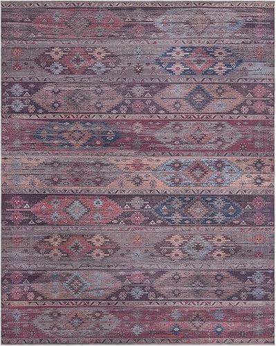 Rugs.com Sisu Collection - Alfombra lavable de tejido plano múltiple de 2 x 3 pies, perfecta para entradas, cocinas, rincones de desayuno, piezas de