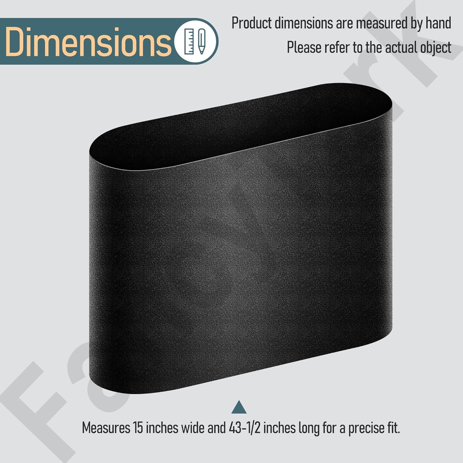 Drum Sander Replacement Conveyor Feed Belt Compatible With JET & Performax 16-32 Plus Drum Sander, Size: 16-1/4" x 43-1/2"