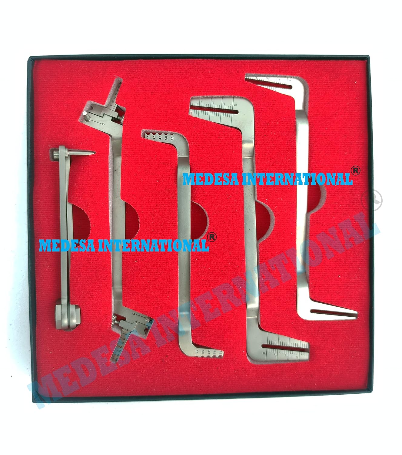 Medesy Dental Implant Surgical Drill Guide Locator Depth Parallel Depth Pin Gauge Home Tools by MEDESA