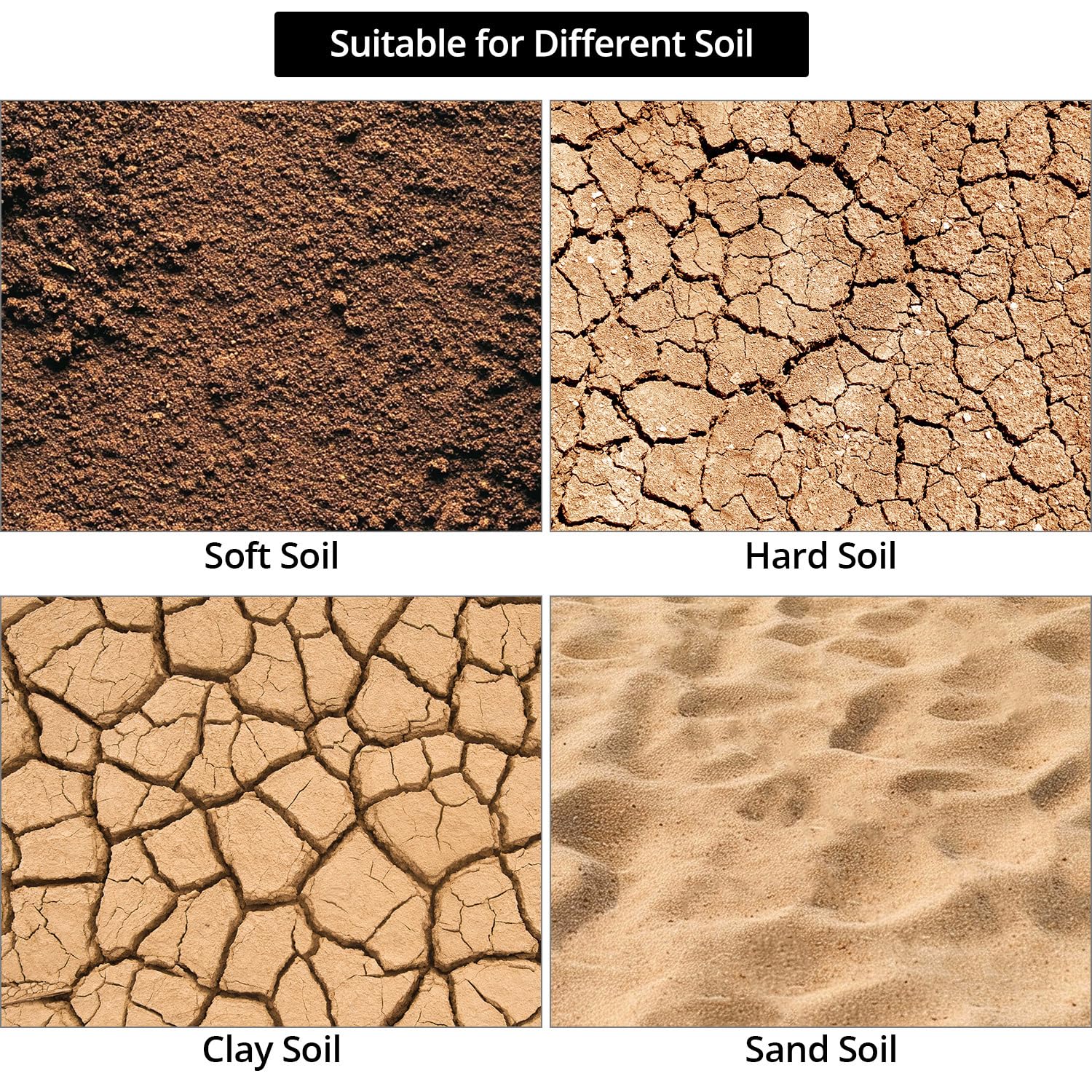 Perceuse de terre 80 mm avec SDS Plus – Forets précis, haute stabilité et longue durée de vie