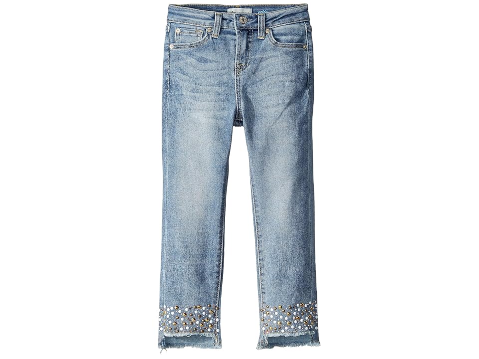 

7 For All Mankind Kids Luxe Vintage The Edie Stretch Denim Jeans in Vintage Flora (Big Kids) (Vintage Flora) Girl's Jeans, Blue