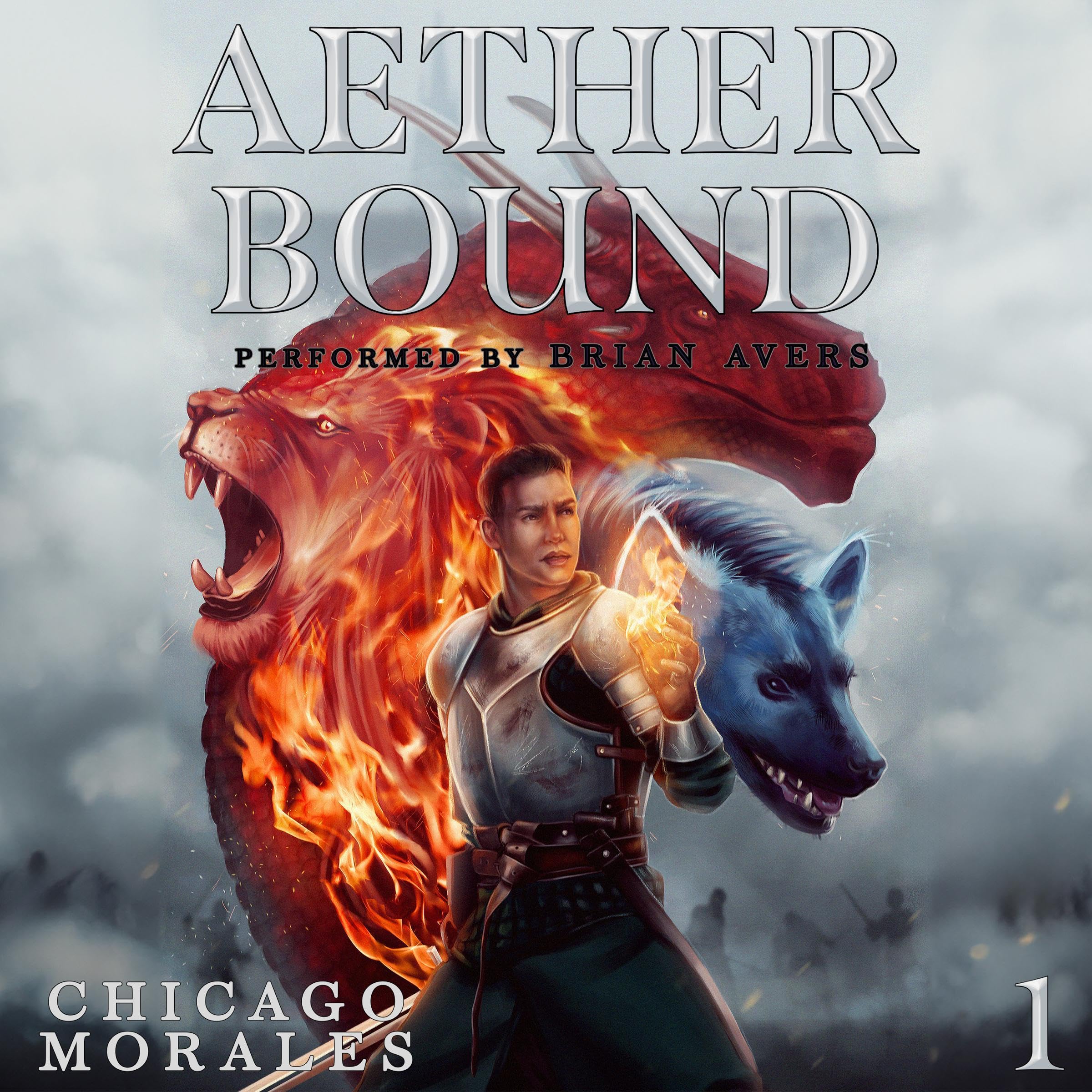 Cover art for Aether Bound, Book One: The Flame of Mangol